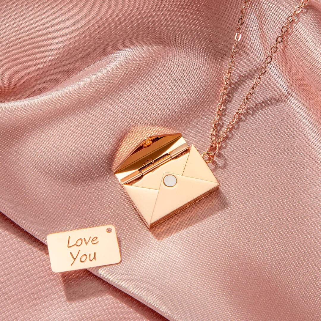 PERSONALIZED LOVE LETTER NECKLACE